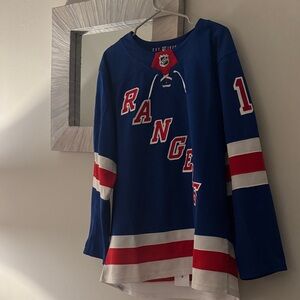adidas Kids Rangers Jersey - Blue, Red, White